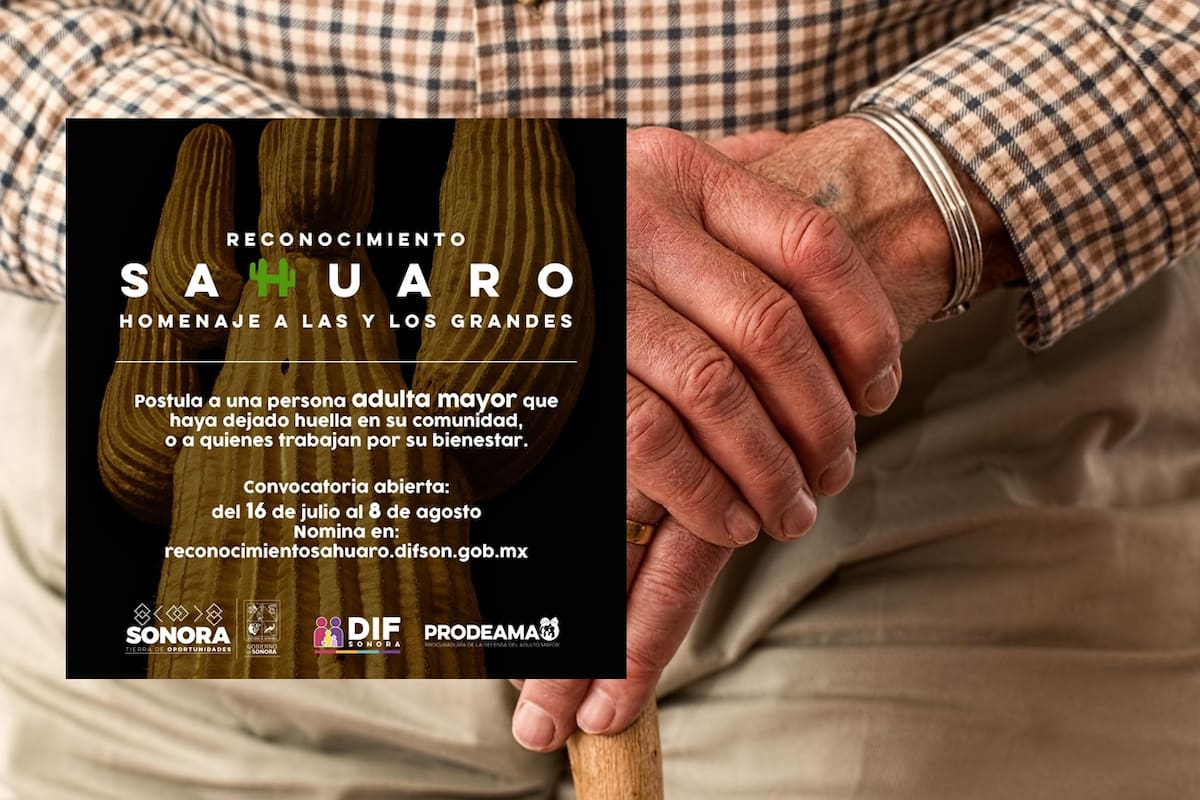 DIF Sonora lanza convocatoria para premiar a personas adultas mayores destacadas