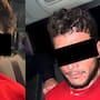Detienen a dos personas en vehículo robado y con arma de fuego y droga