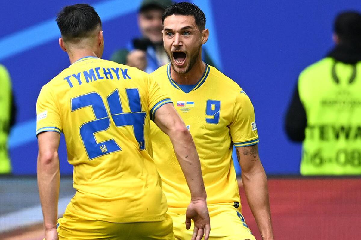 Eurocopa 2024: Ucrania vence 2-1 a Eslovaquia y sigue en la pelea para avanzar a Octavos