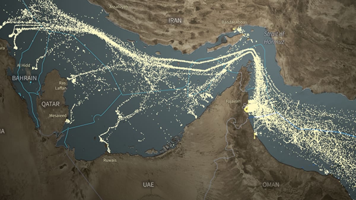 Irán anunció la apertura parcial del estrecho durante la misma reunión. El precio del petróleo cayó un 10 por ciento de inmediato. /Reuters