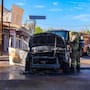 Incendio consume por completo un automóvil en Ciudad Obregón; no hubo lesionados