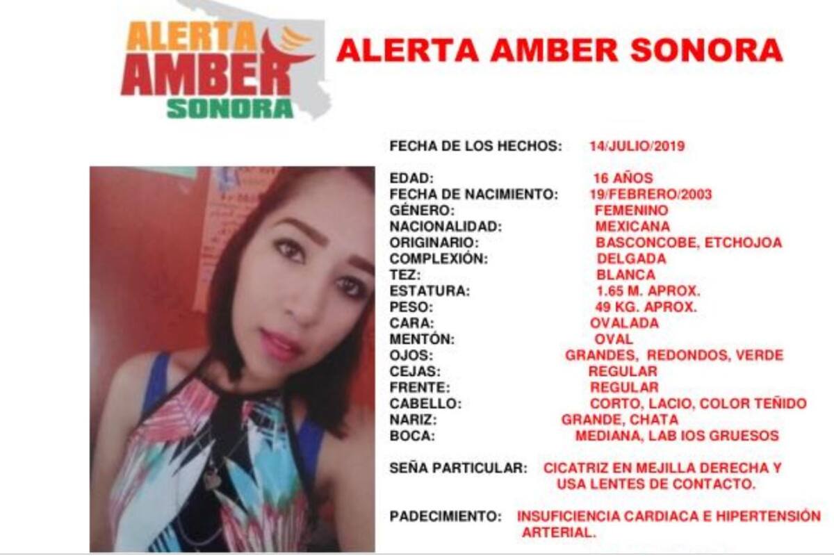 Activan Alerta Amber por Samira; sufre padecimiento cardíaco