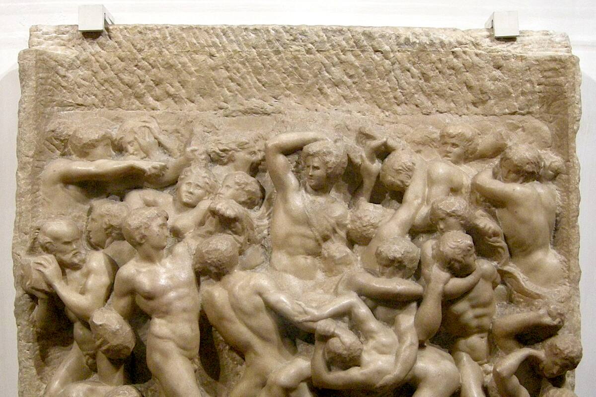 La Batalla de los Centauros: El primer gran desafío de Miguel Ángel