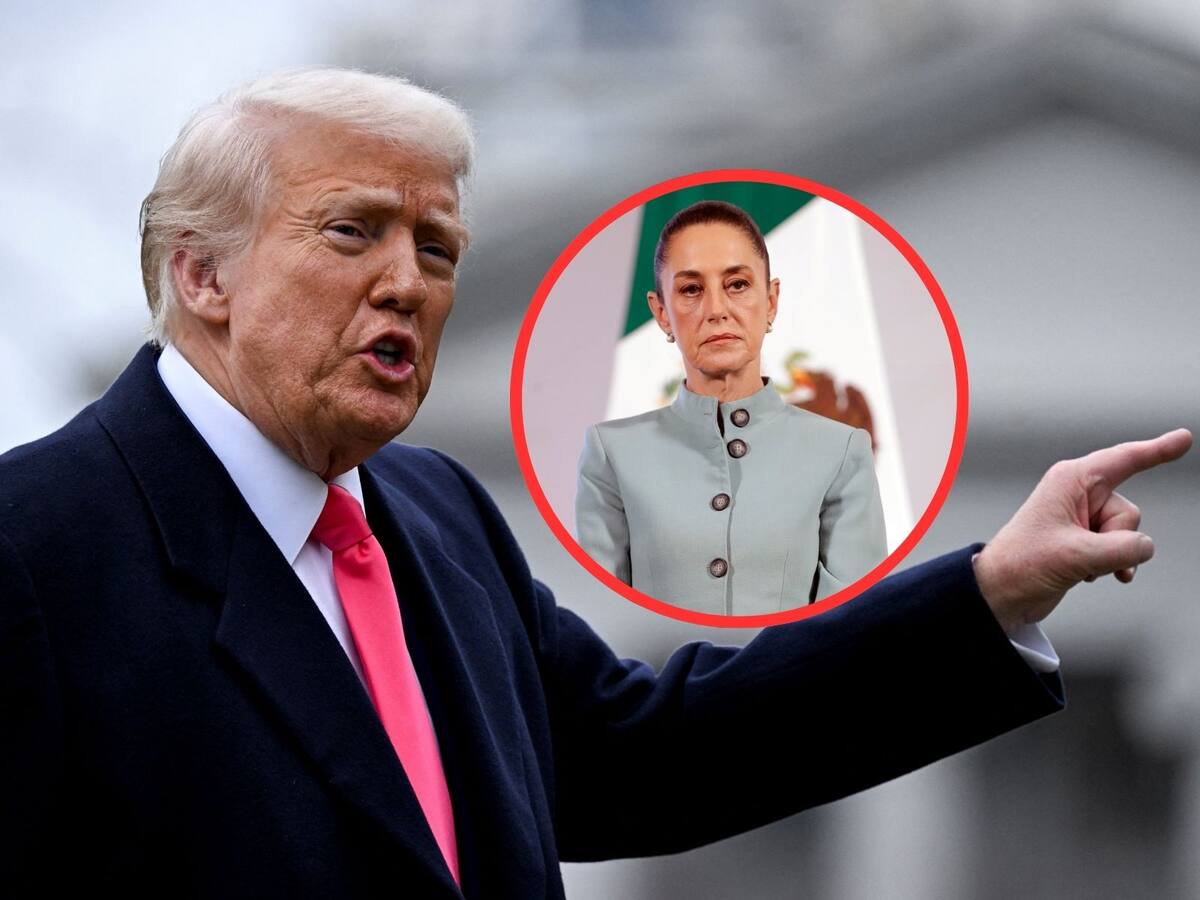 Trump cambia la fecha de aranceles y la presidenta Claudia Sheinbaum reitera mantener "cabeza fría". | Crédito: REUTERS/EFE