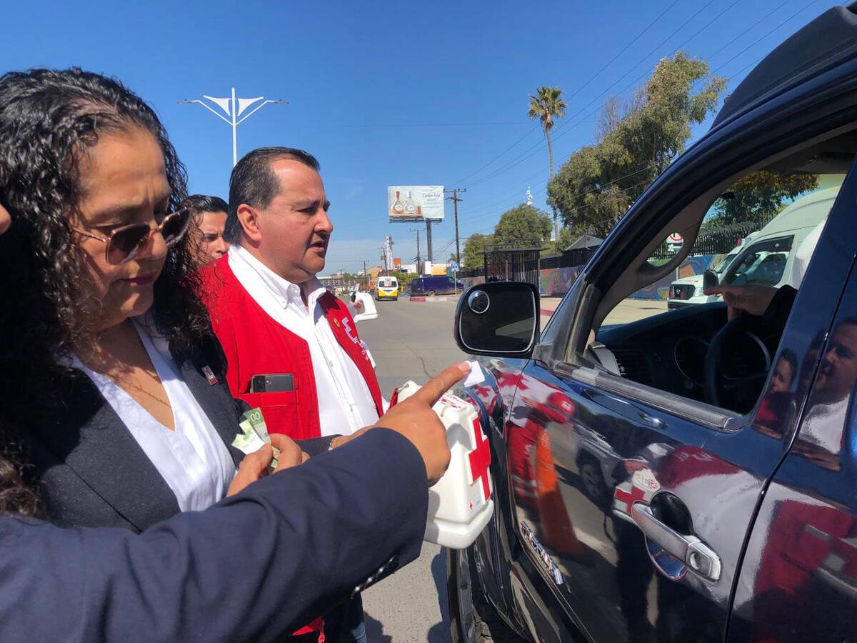 Inició este viernes la colecta anual de Cruz Roja Rosarito.