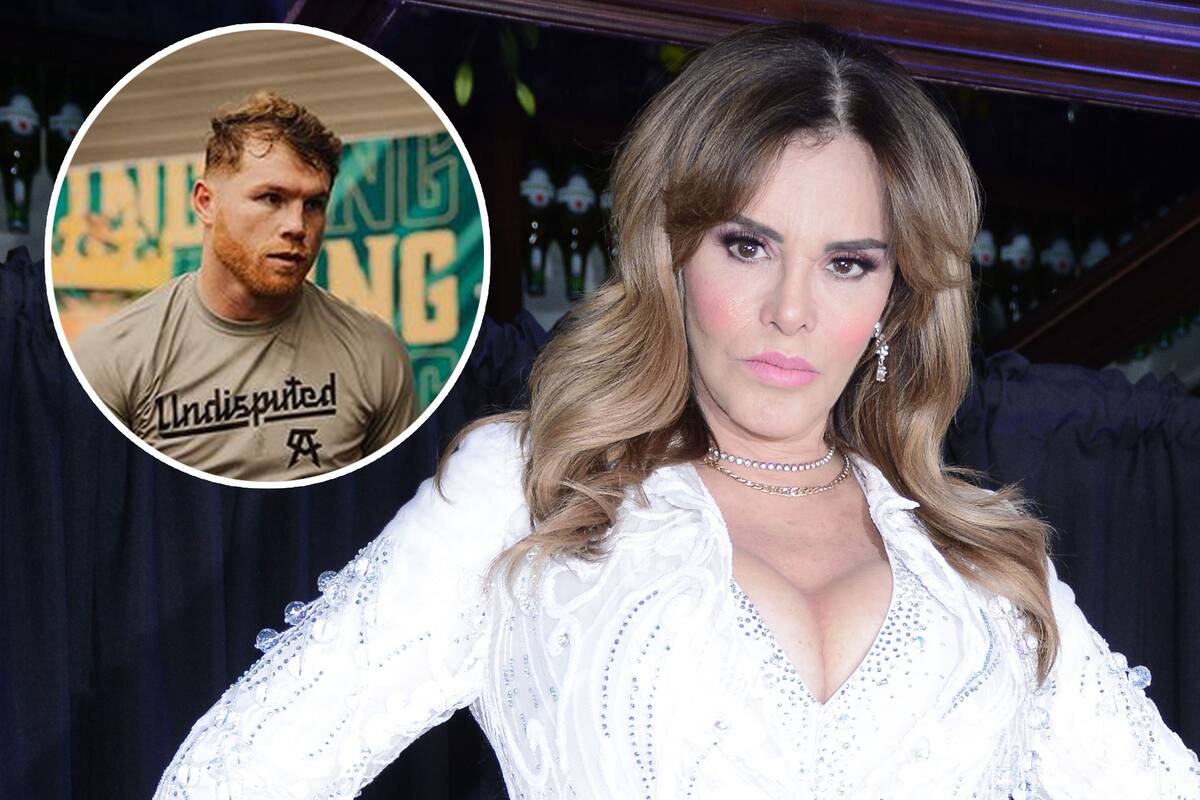 Lucía Méndez revela que le gusta 'el Canelo' Álvarez