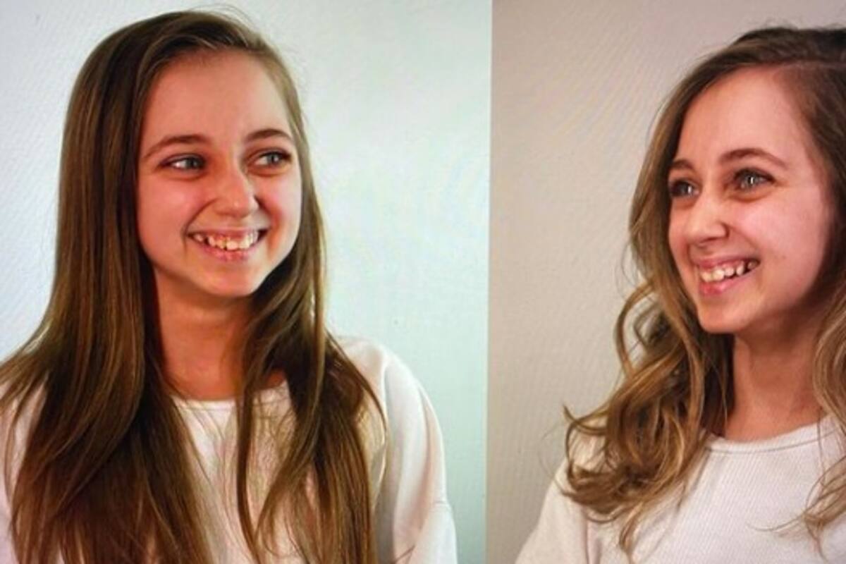 Mujer tiene 23 años y parece de 8