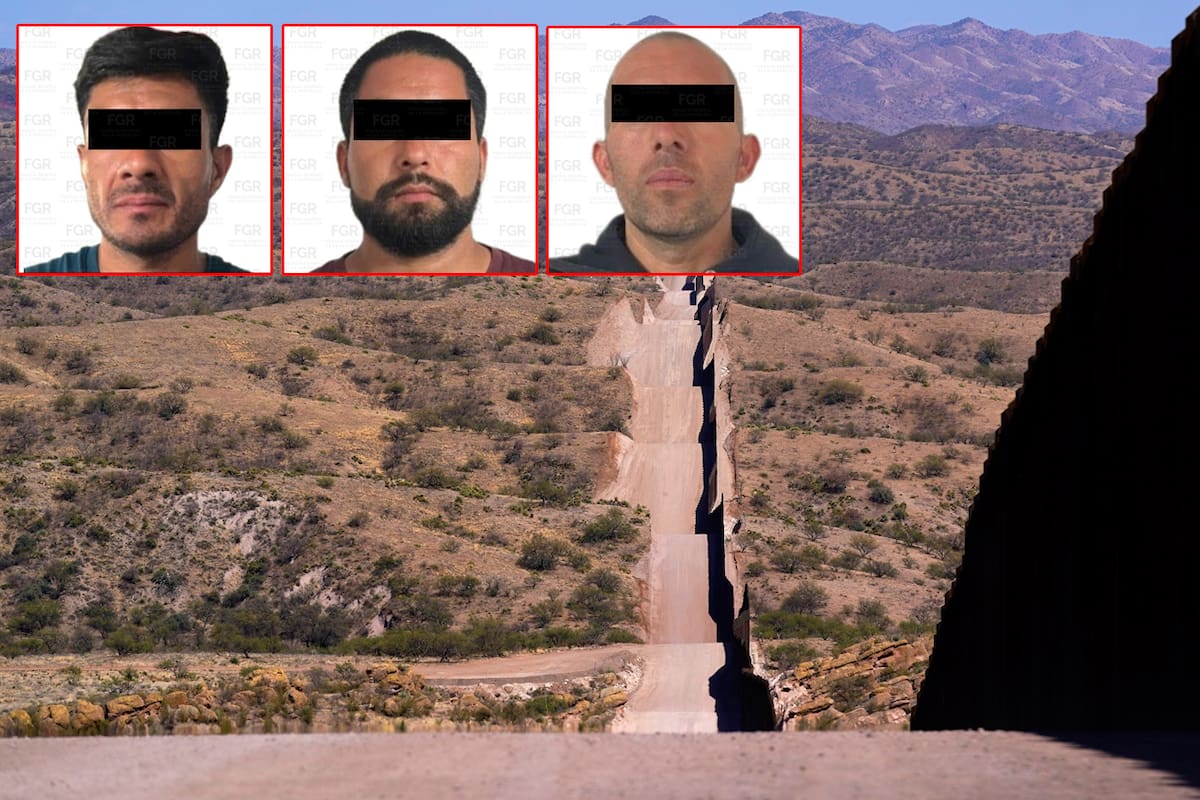 Querían cruzar a Estados Unidos y fueron detenidos al intentar cortar la malla del muro fronterizo en Tijuana