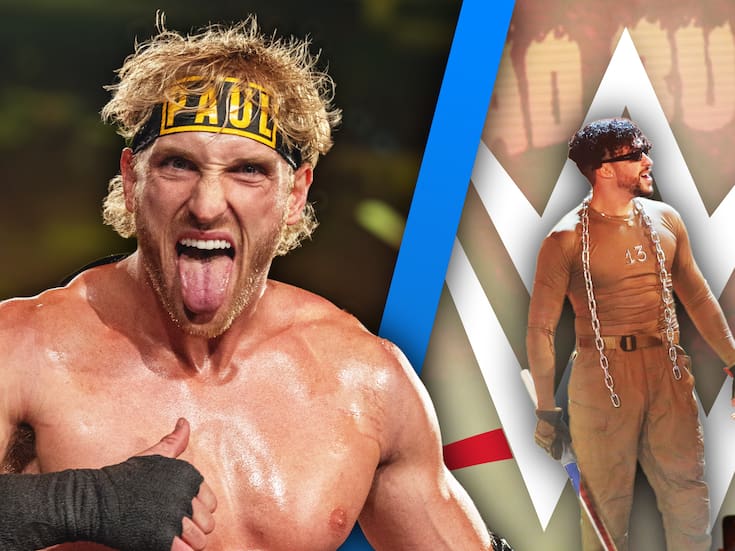 WWE: Logan Paul imagina una lucha con Bad Bunny como “la más grande de la historia”