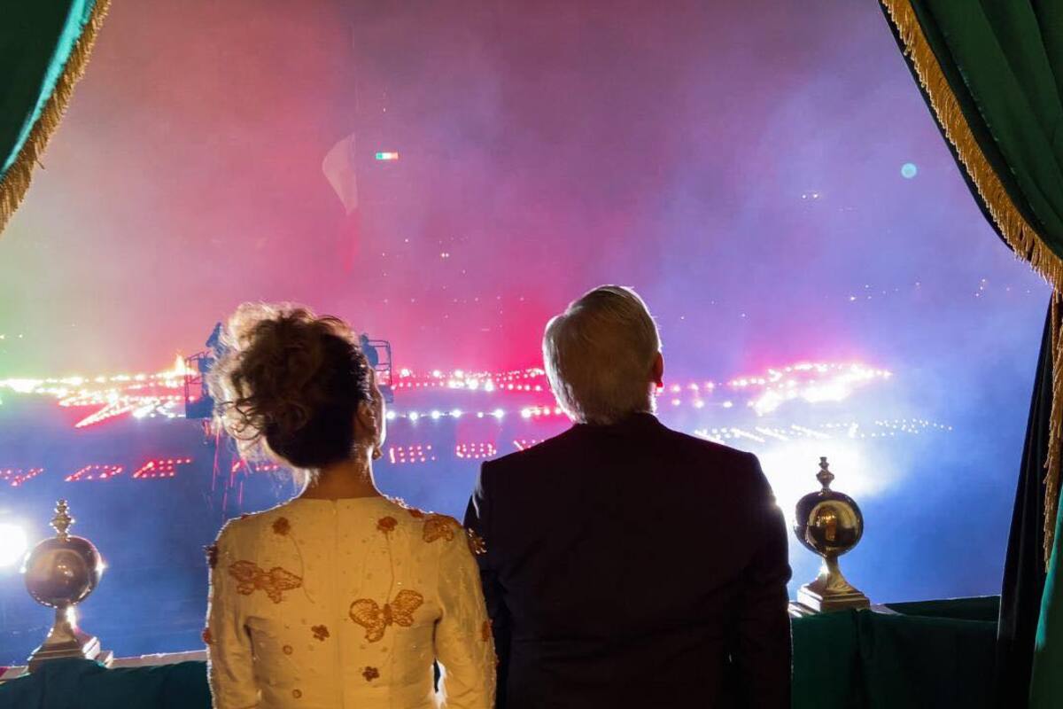 Sigue el Grito de Independencia de AMLO desde el Zócalo de la CDMX
