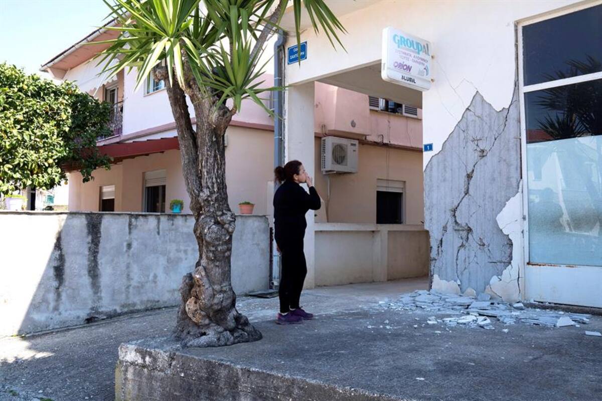 Sismo magnitud 5.6 sacude Grecia