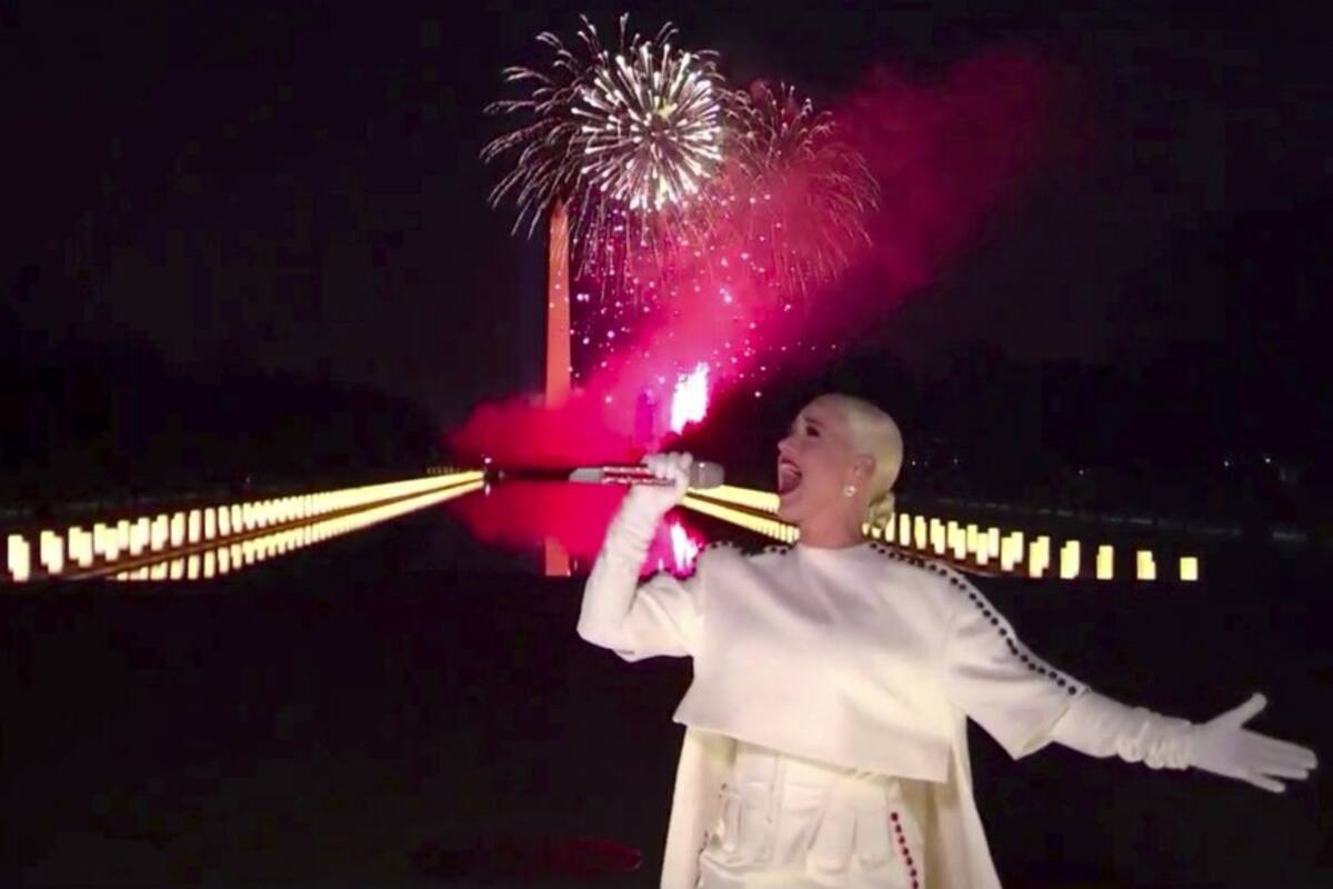 Bruce Springsteen, Katy Perry y pirotecnia en especial de Biden-Harris