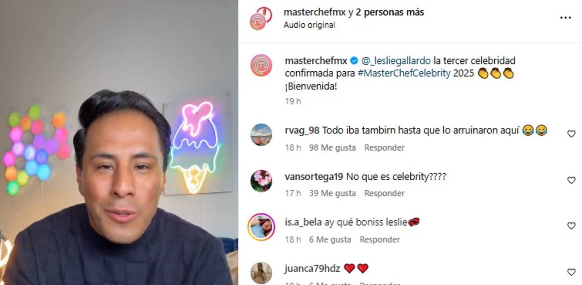La participación de Leslie causó reacciones mixtas / Instagram: @_lesliegallardo