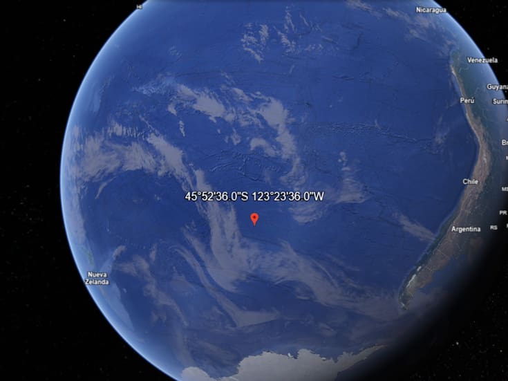 Punto Nemo: el lugar más aislado del planeta y cementerio espacial de la humanidad