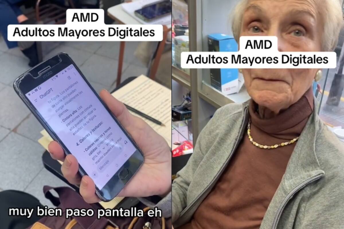 ¡Mujer de 92 años sorprende a todos al aprender a utilizar Chat GPT! | VIDEO