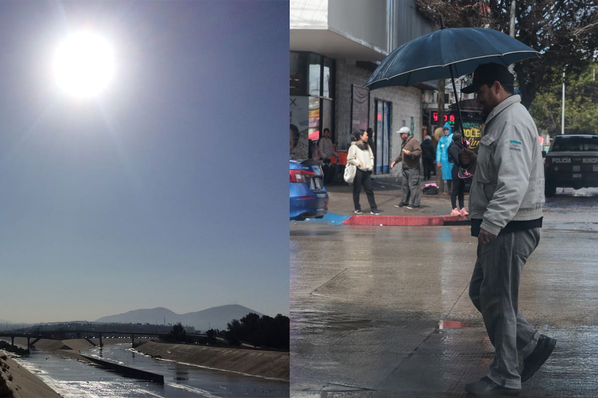 Regresarán lluvias a Tijuana; calor atípico, noches frías y hasta 40% de probabilidad de chubascos para la región