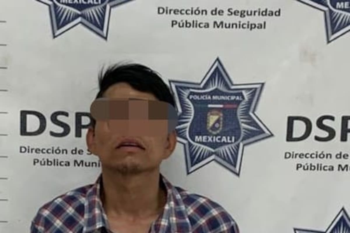 Lo detienen por orinar en la calle y descubren que tenía orden de aprehensión por robo violento