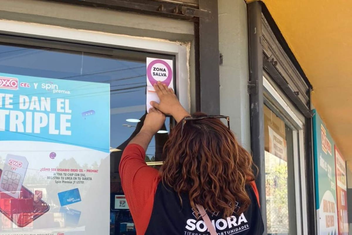 Sonora cuenta con más de 3 mil Zonas Salva donde mujeres en riesgo pueden solicitar resguardo y apoyo ante situaciones de violencia