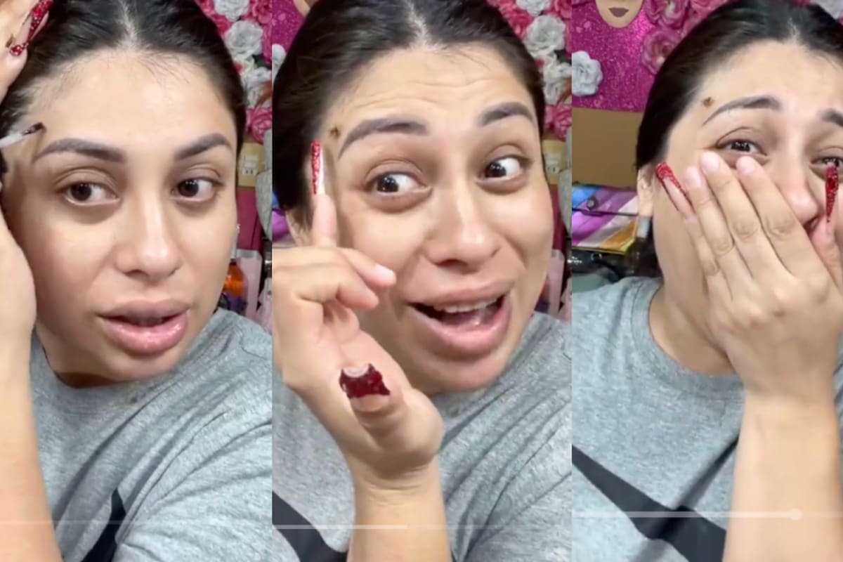 Maquillista viraliza en TikTok tras cómico incidente con una mosca durante clase en vivo