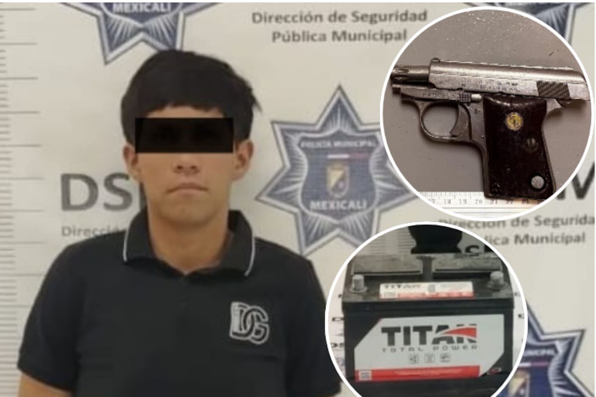 Detienen a hombre armado tras robo violento en la colonia Independencia