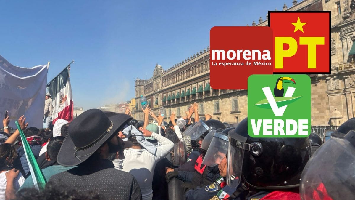 Senadores de Morena, PVEM y PT condenan violencia y discursos de odio en marcha de la generación Z: “evidenciaron el verdadero ánimo de sus organizadores” señalan