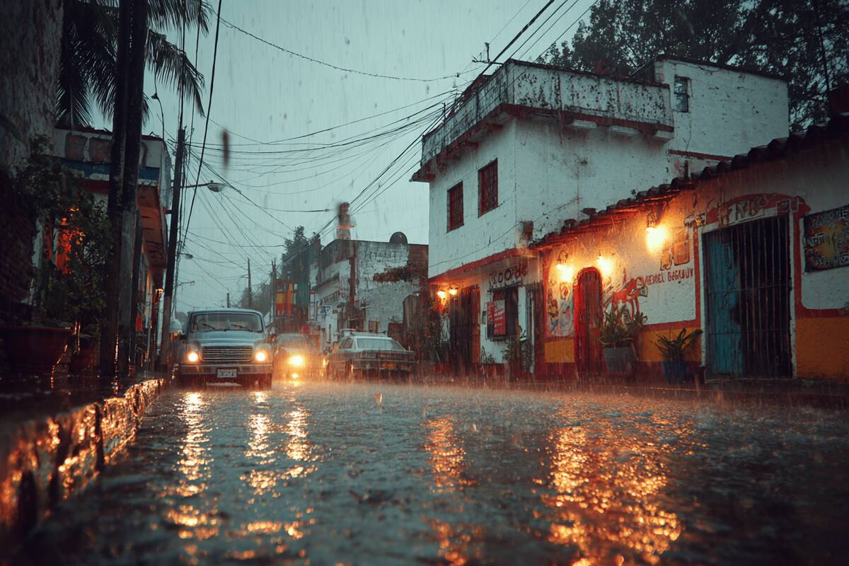 SMN alerta de lluvias torrenciales para el sábado y domingo en estas regiones