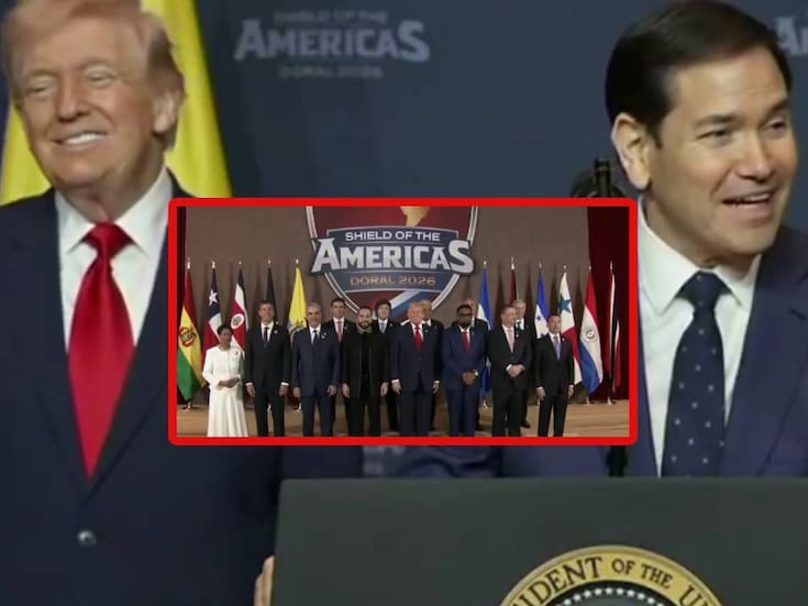“No voy a aprender su m*ldito idioma”: Trump dice que no hablará español frente a mandatarios de Latam, mientras Marco Rubio agradece en español a los países asistentes a la Cumbre de Escudo de las Américas