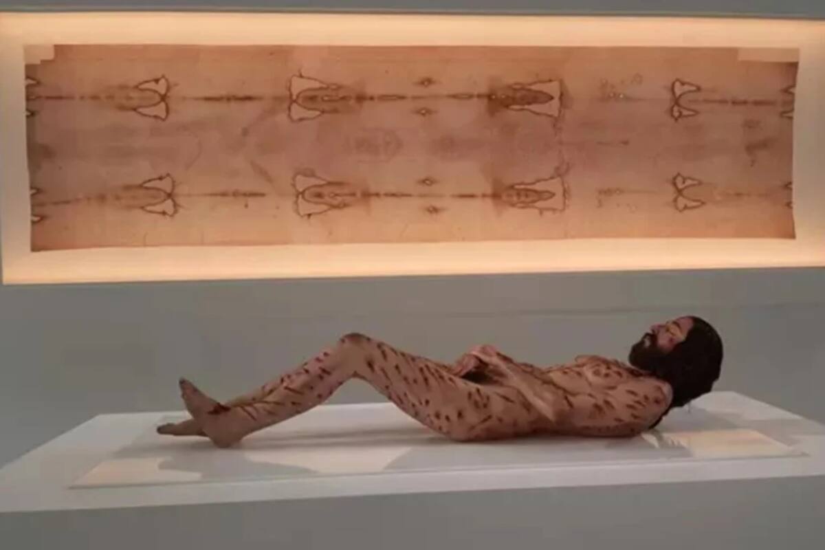 Recrean el cuerpo de Jesucristo "más fidedigno" hasta ahora con látex en Salamanca; la Sábana Santa sirvió como base