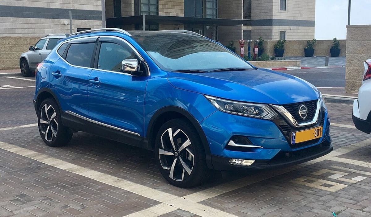 Nissan Qashqai. | Wikipedia (Elishur19 - Trabajo propio, CC BY-SA 4.0)