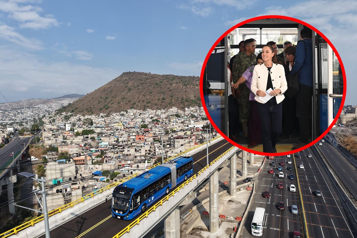Claudia Sheinbaum revela cuándo operará el trolebús elevado en oriente de CDMX