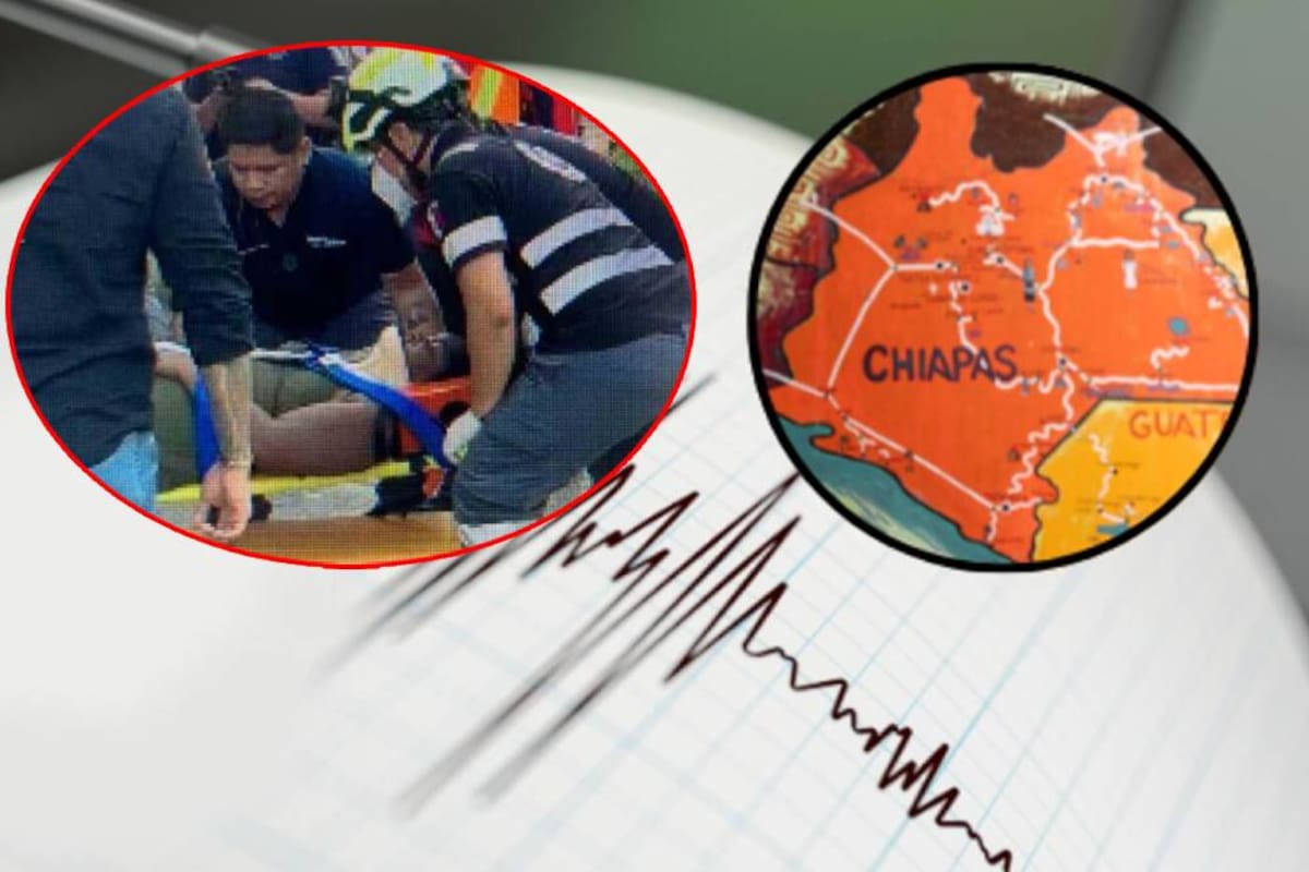 Tras sismo, mujer saltó de tercer piso por crisis nerviosa en Chiapas; presenta lesiones graves