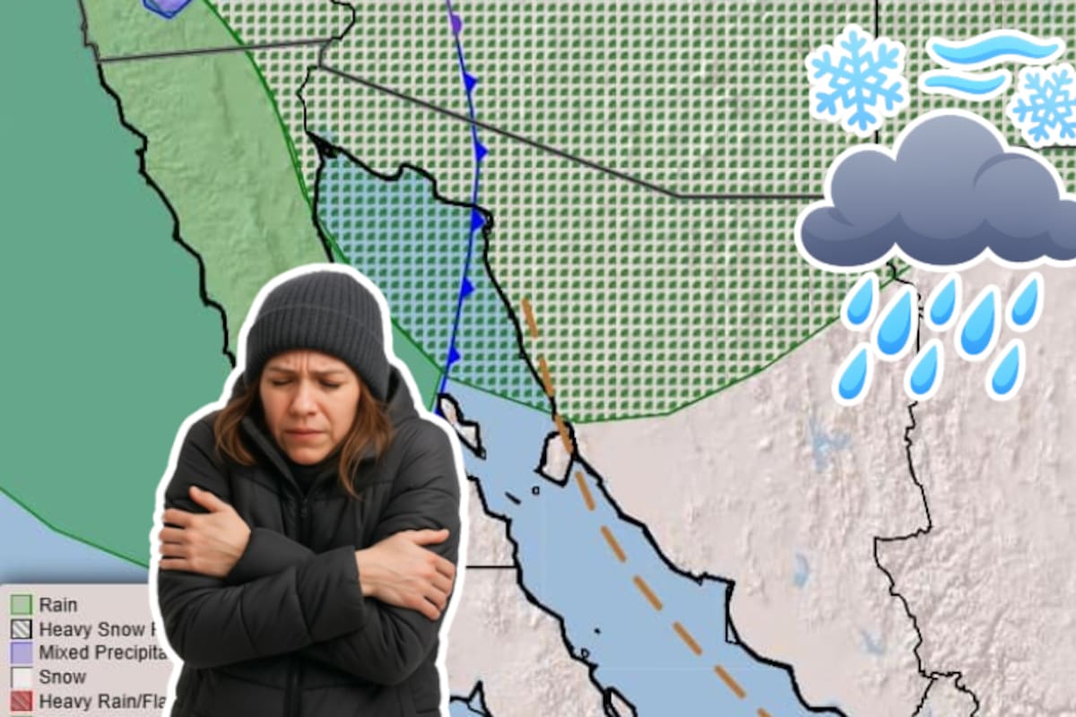 Alerta en Sonora: Frente frío número 15 provoca descenso de temperaturas, fuertes vientos y riesgo de nieve en zonas montañosas