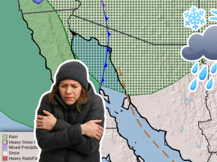 Alerta en Sonora: Frente frío número 15 provoca descenso de temperaturas, fuertes vientos y riesgo de nieve en zonas montañosas