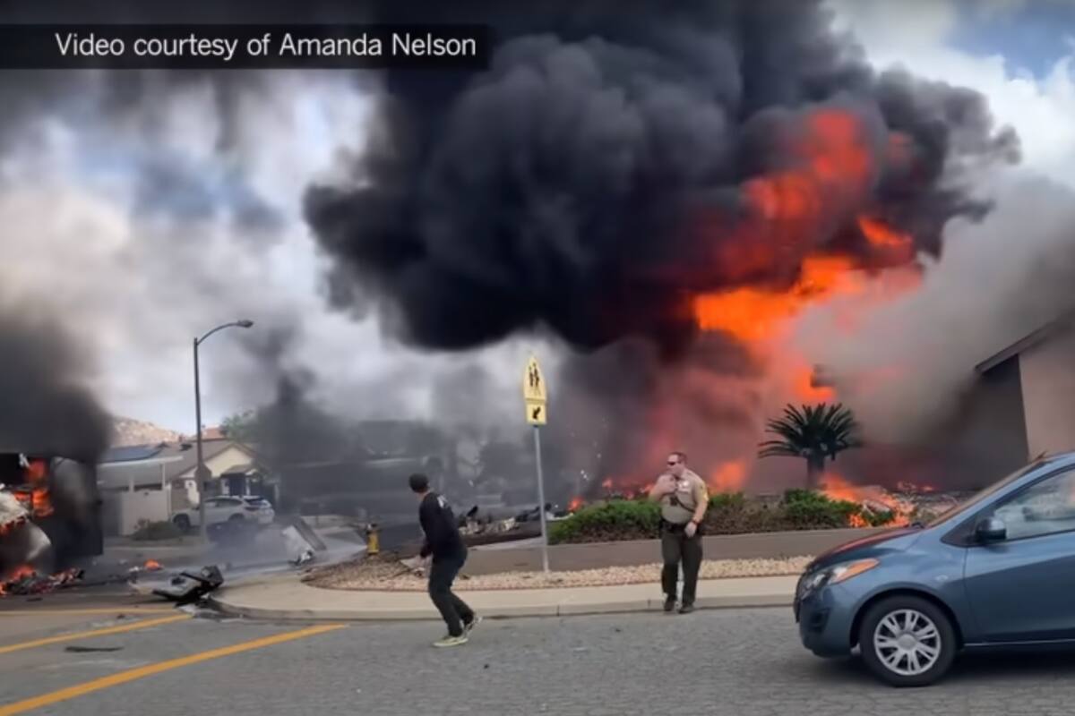 Lo qué se sabe del accidente aéreo mortal en Santee, California; abren carpeta de investigación