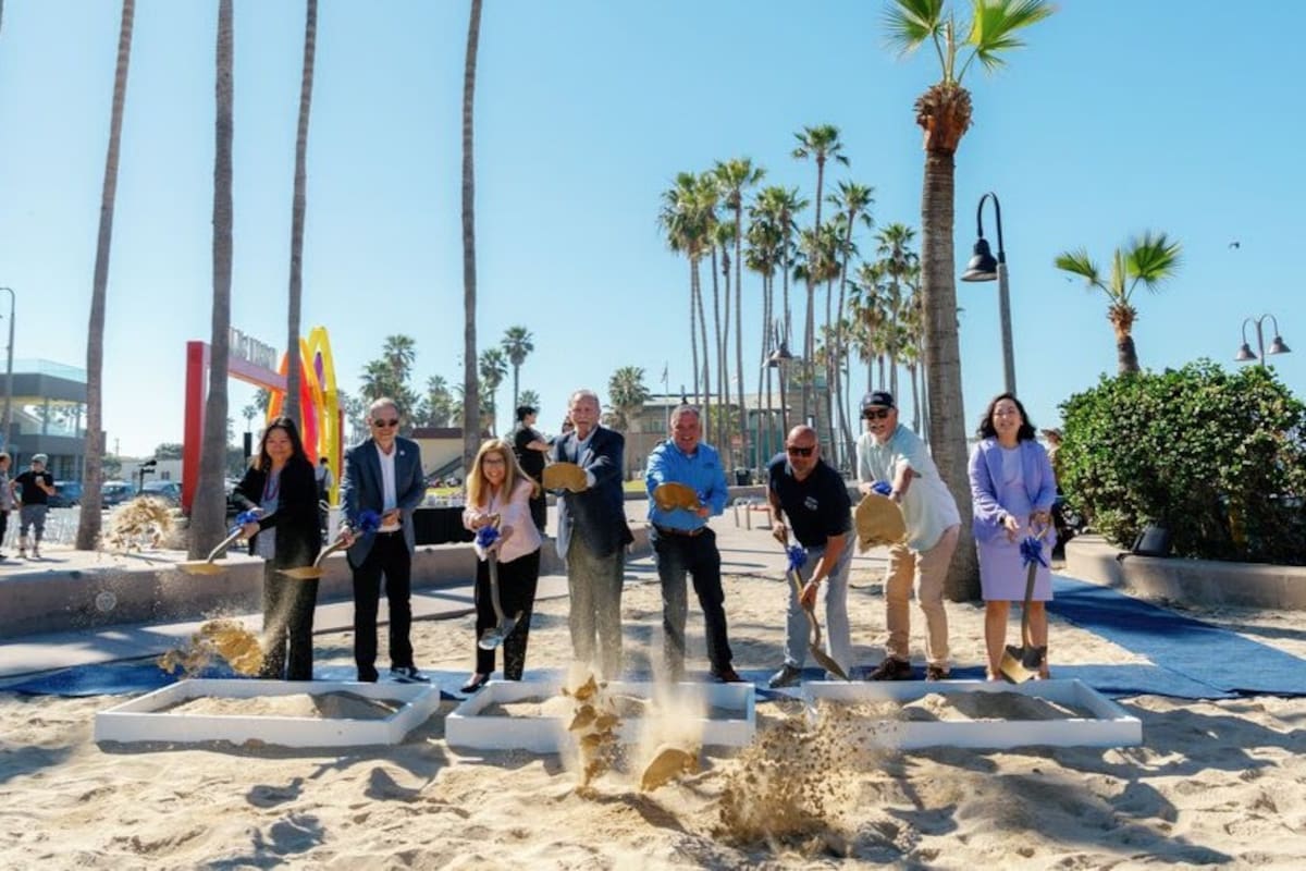 Arranca construcción de nueva zona de juegos acuáticos en muelle de Imperial Beach