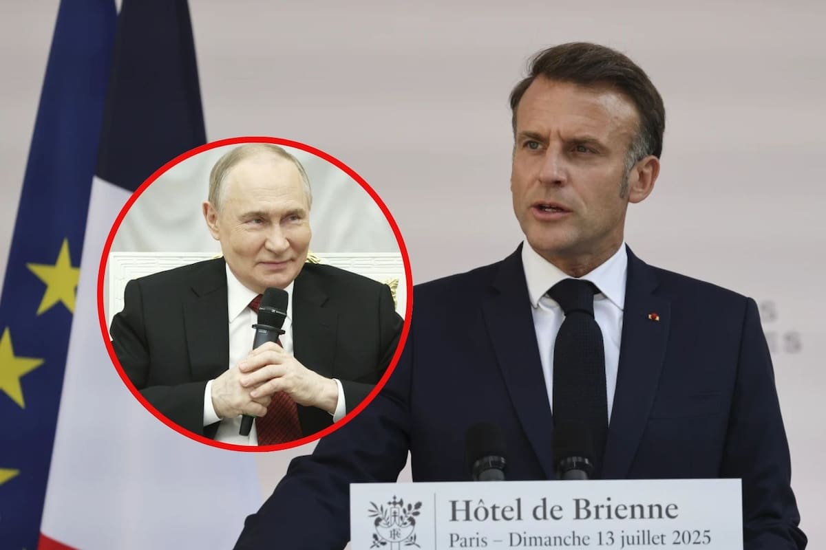 Macron llama “ogro” a Putin y Rusia responde con críticas: “Es indigno de un jefe de Estado”