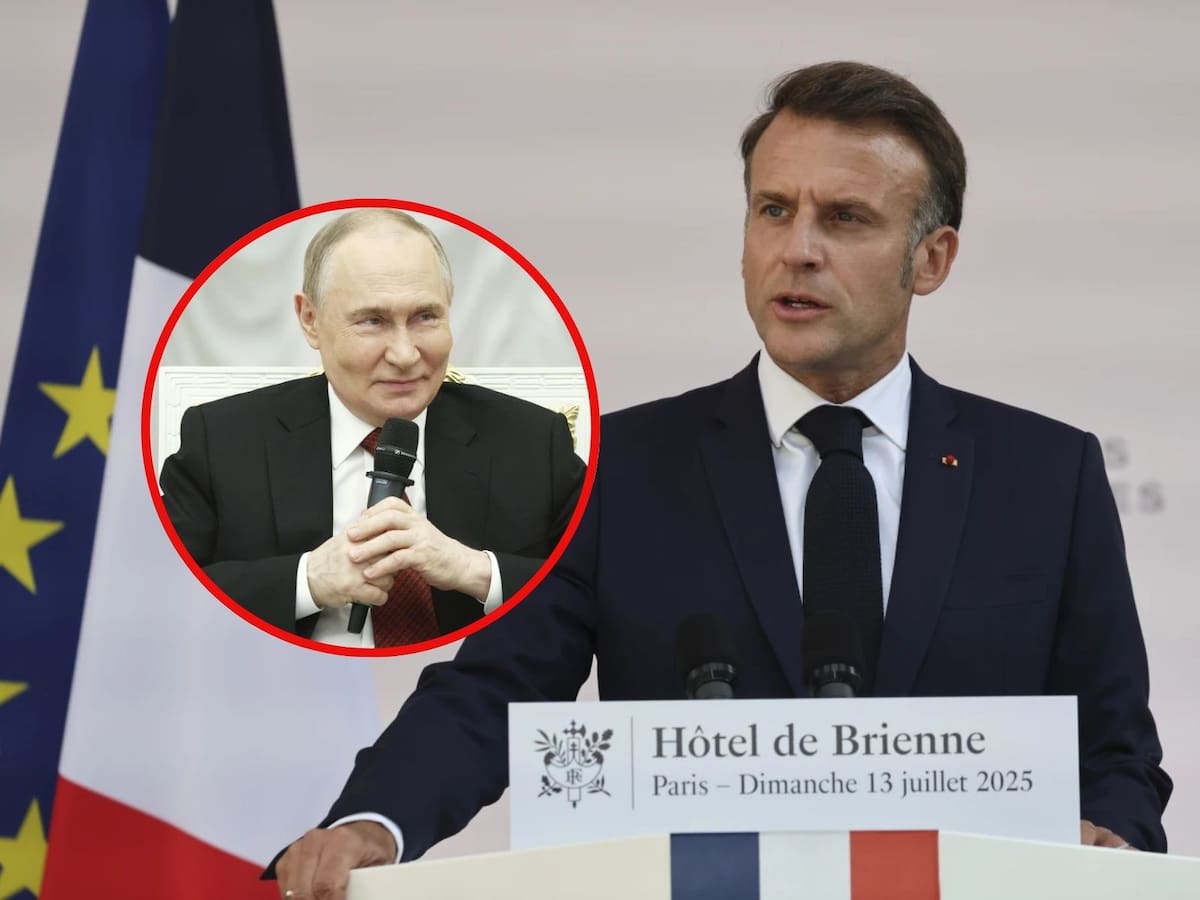 Macron impulsa enviar fuerzas internacionales a Ucrania; Putin rechaza la idea. | Crédito: AP