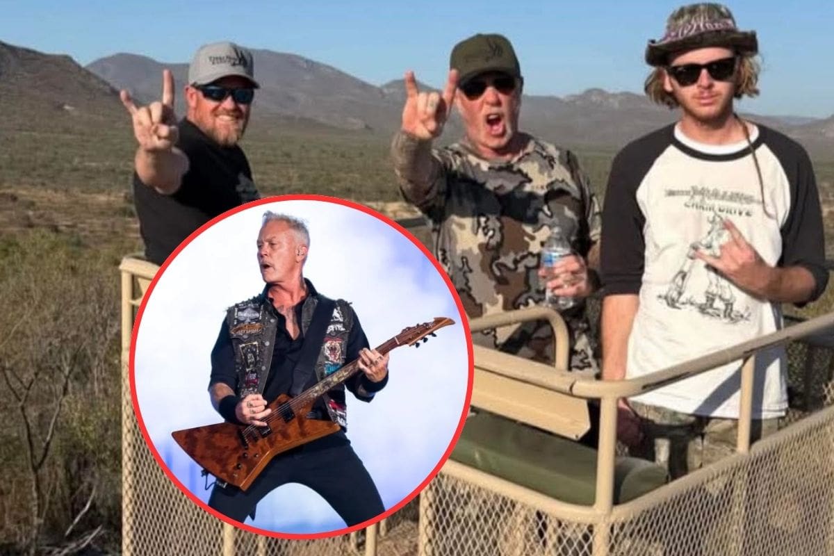 James Hetfield de Metallica visita Ciudad Obregón mientras practicaba cacería en Sonora y sorprende a fans en el aeropuerto