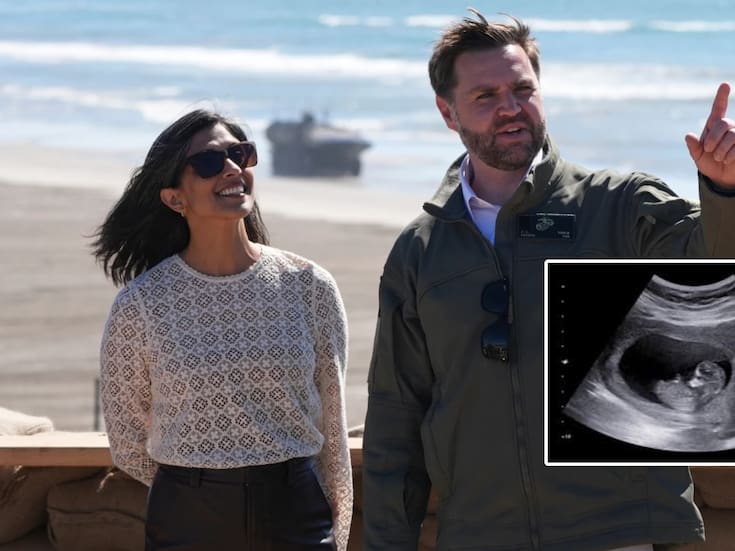 Usha y JD Vance, vicepresidente de Estados Unidos, anuncian que están esperando el nacimiento de su cuarto hijo