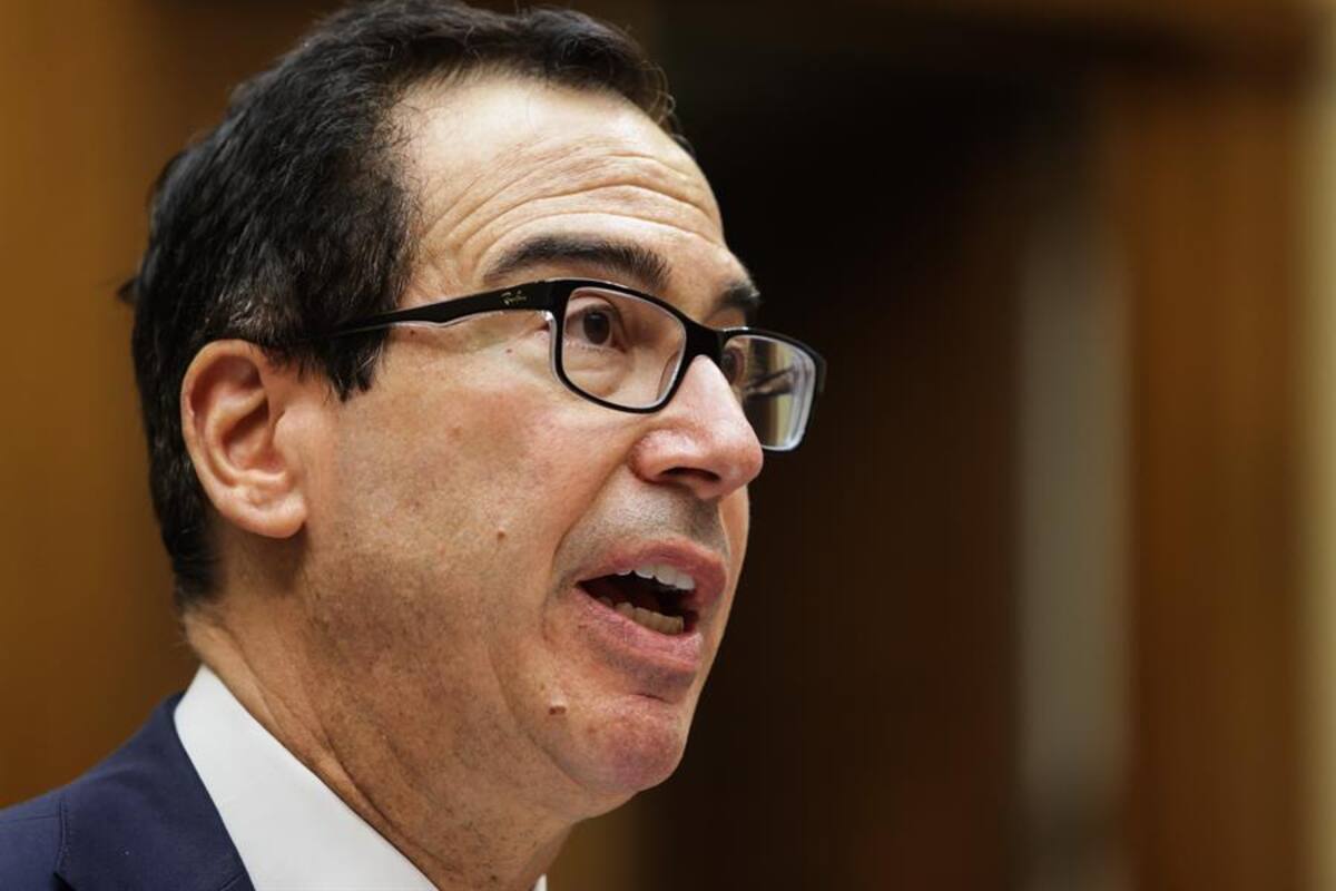 Mnuchin trabajará con el Congreso para evitar el cierre del Gobierno federal