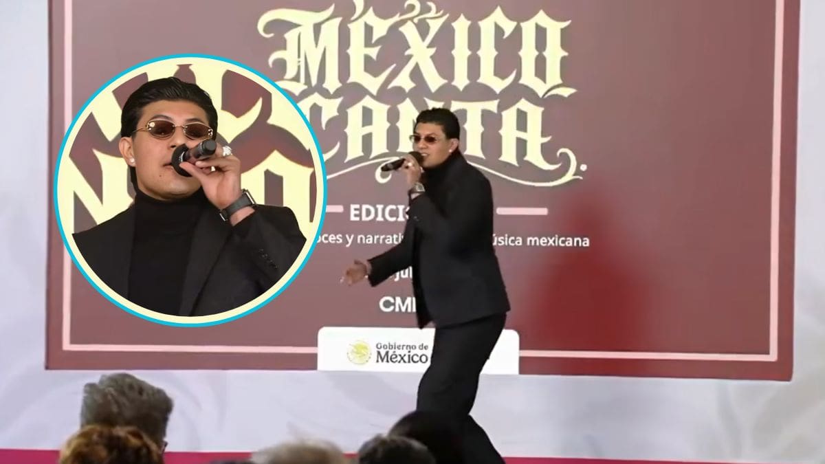 “Mi barrio” de El Bogueto llega a La Mañanera: esta es la letra completa del tema que presentó durante la conferencia presidencial por la iniciativa México Canta