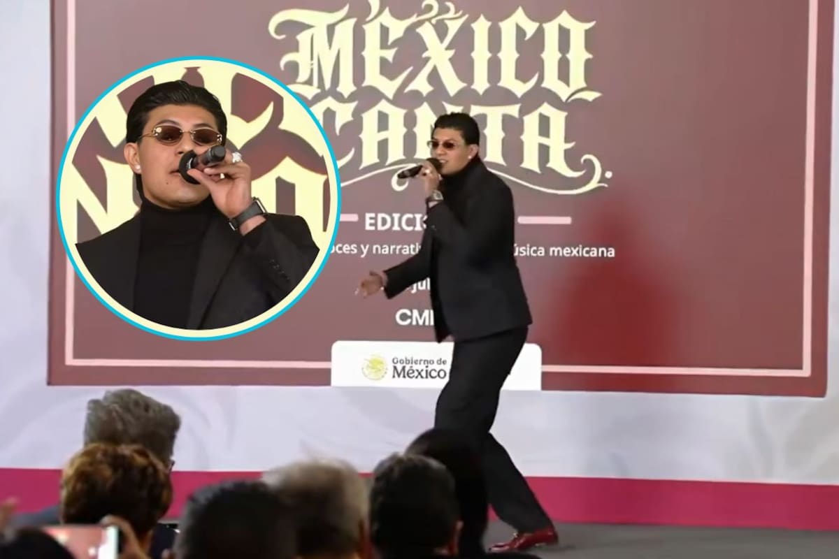 “Mi barrio” de El Bogueto llega a La Mañanera: esta es la letra completa del tema que presentó durante la conferencia presidencial por la iniciativa México Canta
