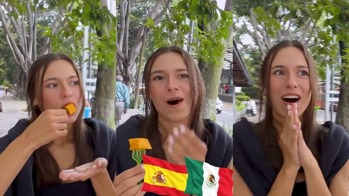 Española prueba el mango mexicano por primera vez y su reacción se hace viral: “Es lo mejor que he probado en mi vida… en España son verdes”