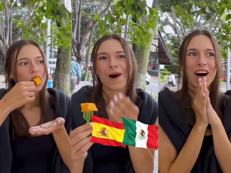 Española prueba el mango mexicano por primera vez y su reacción se hace viral: “Es lo mejor que he probado en mi vida… en España son verdes”
