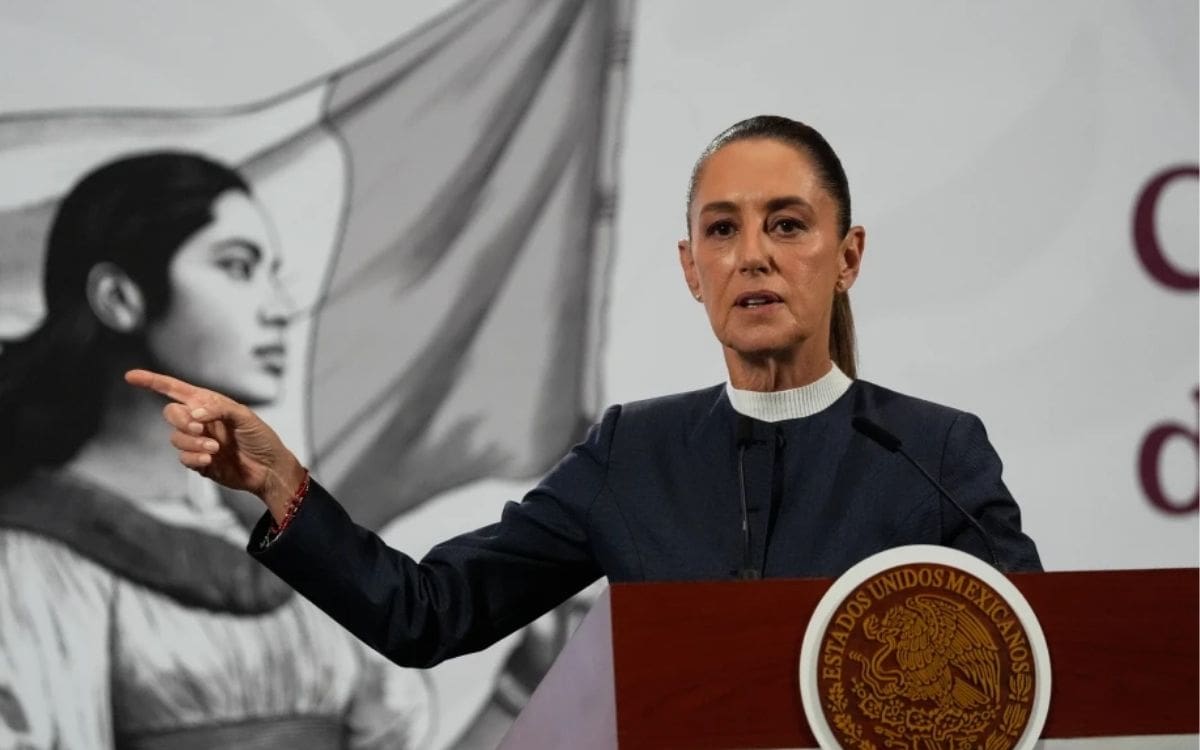 La presidenta Claudia Sheinbaum Pardo en una fotografía de archivo. | Crédito: AP