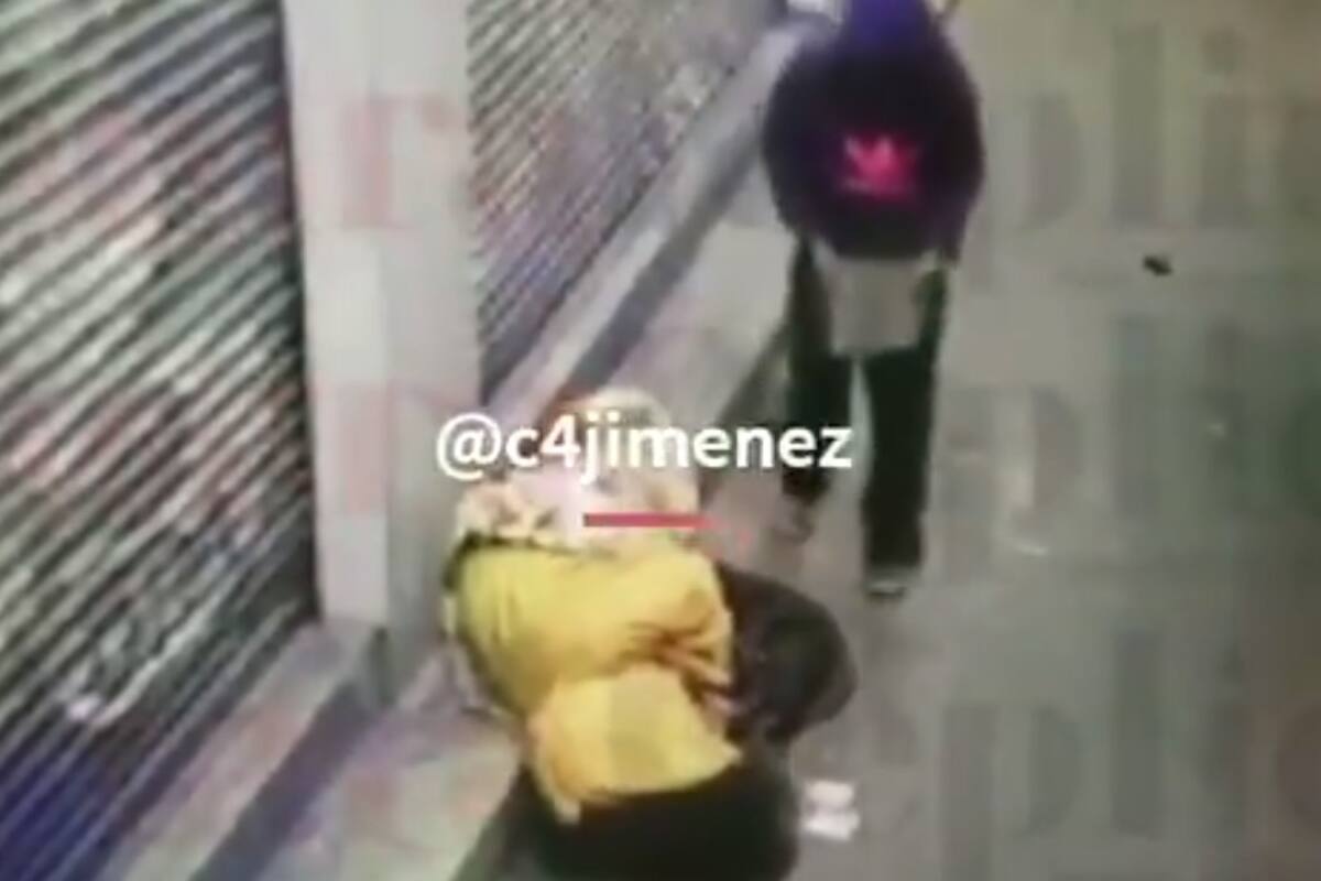 VIDEO: Por decirle 'loco', hombre mata a mujer a ladrillazos
