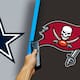 Cowboys vs Buccaneers: hora y dónde ver EN VIVO