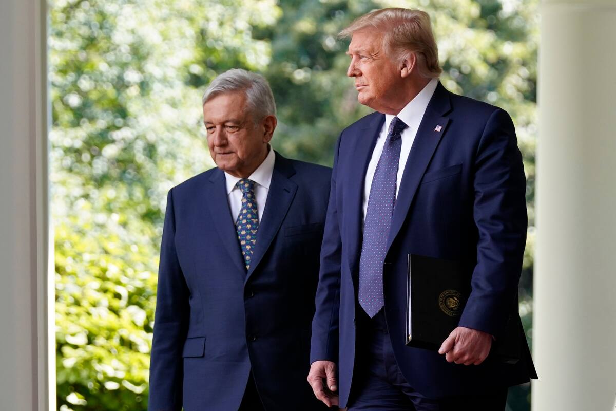 Visita a Trump fue de apoyo a aspiraciones de reelección: PRD y PAN