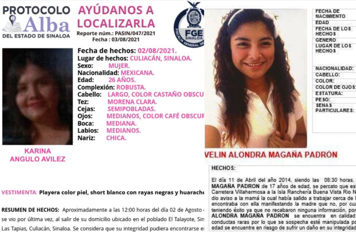 Feminicidios: Hallan cuerpos de Evelyn y Karina en Sinaloa; estaban desaparecidas