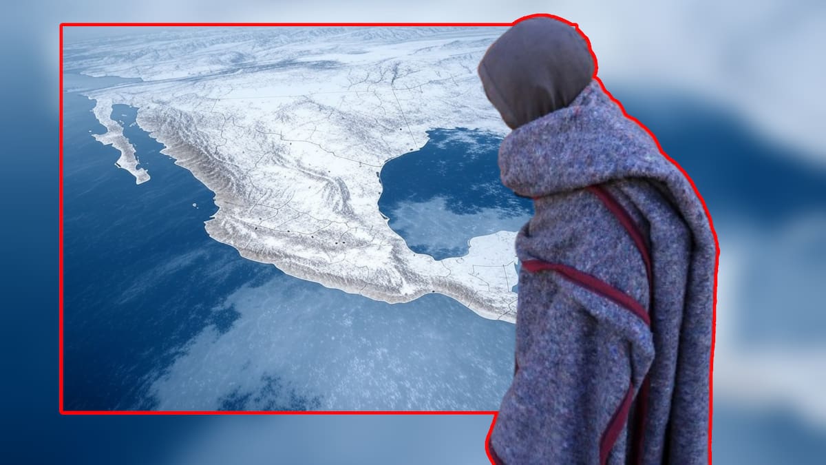 El Frente Frío bajaría las temperaturas y ocasionará lluvias y fuertes vientos en varios estados de México.| Especial GH